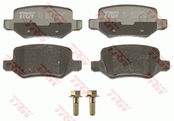 Колодки задние MERCEDES W169, W245, VANEO (414) GDB1481 GDB1481 TRW