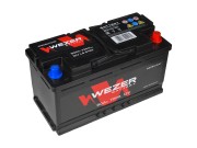 аккумуляторная батарея! 90Ah 720A +справа 353/175/190\ WEZ90720R WEZER