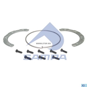 VOLVO TRUCK FH/FM / RENAULT TRUCK T/K-SERIES (2013>) монтажный к-кт 030697 SAMPA