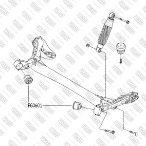 HYUNDAI SOLARIS (2010-2017)/KIA RIO (2011-2017) FG0601 FIXAR