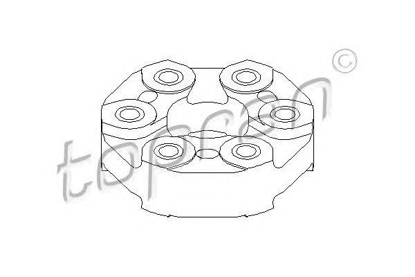 OPEL OMEGA / REKORD / SENATOR 50x127/131x30 передняя+задняя 200788 HANS PRIES