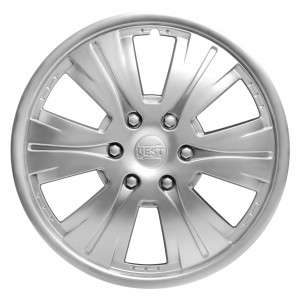 Колпаки колесные декоративные R16 серебро "AIRLINE" Бест (2 шт.) AWCC-16-06 AIRLINE