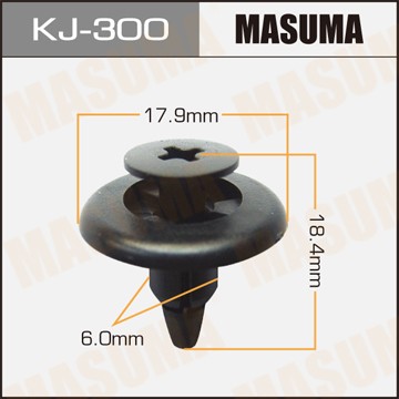 Пистон обивки универсальный MASUMA KJ300 MASUMA