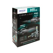 Лампа светодиодная 12V H11/H9 PGJ19-2 бокс (2шт.) MTF CP011K6 MTF