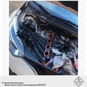 Прокладка коллектора RENAULT Duster впускного ROSTECO 20668 ROSTECO