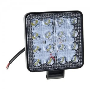 Фара рабочего света 105х105мм 10-30V 48LED MISTAR MIS48W MISTAR