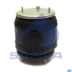 Пневморессора со стаканом (пластик) RVI Magnum/Premium/Midlum SP554154KP SAMPA