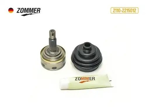 ШРУС ВАЗ 2108, 2109, 21099, 2110, 2111, 2112, 2113, 2114, 2115, 2170, Калина, Гр 2110-2215012 ZOMMER