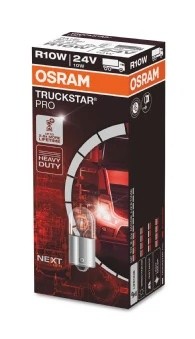 Лампа 24V R10W BA15s +100% Truckstar Pro OSRAM 5637TSP OSRAM