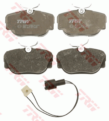 Колодки тормозные BMW E30 (1.6/2.5) (82-93) передние (4шт.) TRW GDB820 TRW