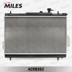 Радиатор (паяный) HYUNDAI MATRIX (01- 10) 1.6/1.8/1.5CRDi AT ACRB362 ACRB362 MILES