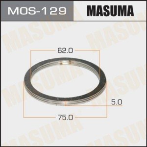 кольцо глушителя уплотнительное!(м) 62x75\ MOS-129 MASUMA