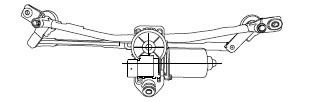 Стеклоочиститель в сборе для а/м KIA Sportage III (10-) (VWA 0803W) VWA 0803W START VOLT