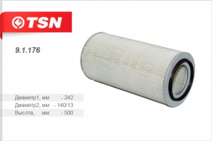 Фильтр воздушный (основной элемент) TSN 91176 TSN