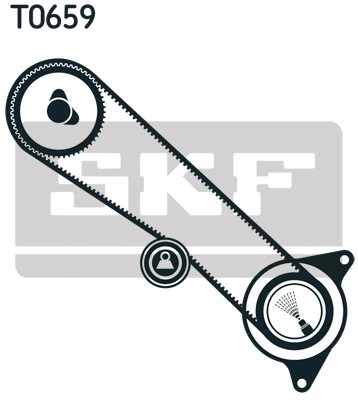 рем.к-кт ГРМ!\ Toyota Land Cruiser 3.0 D-4D 03> VKMA91920 SKF