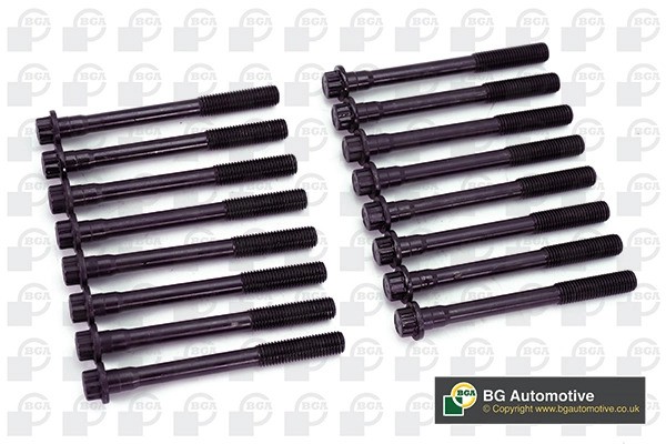 к-кт болтов ГБЦ! 16шт.\ Toyota Harrier/Camry, Lexus RX300 3.0 1MZFE 94> BK5330 BG AUTOMOTIVE