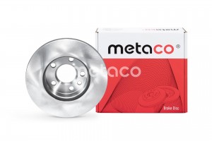 Диск тормозной передний вентилируемый 3050307 METACO