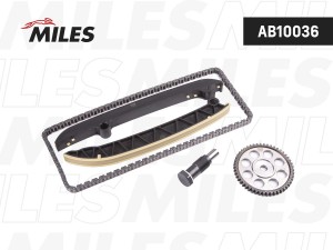 Комплект цепи ГРМ (co звездочками INA 553 0348 10) VAG 1.2TSI 11- AB10036 AB10036 MILES