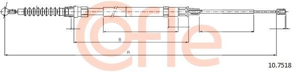 SEAT LEON (2005>)/ VW GOLF V PLUS (2005>) ЛЕВЫЙ=ПРАВЫЙ 92107518 COFLE