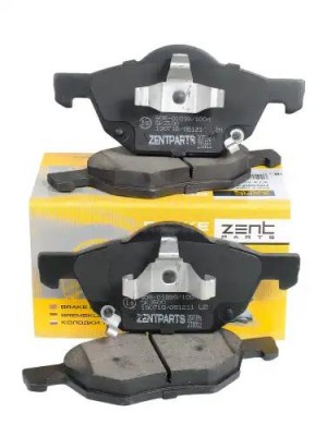колодки дисковые передние! Honda Accord VIII all 03> Z07391 ZENTPARTS
