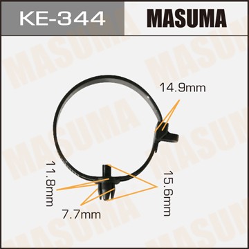 Пистон обивки универсальный MASUMA KE344 MASUMA
