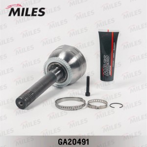 ШРУС наружный TOYOTA LAND CRUISER 80 4.2D/4.5 90-97 (с ABS) (GKN 303318) GA20491 GA20491 MILES