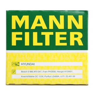Фильтр масляный W811/80 W81180 MANN FILTER