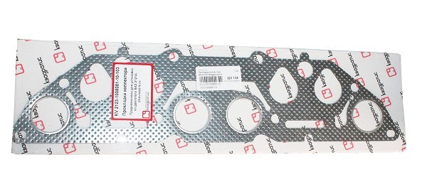 Прокладка коллектора для а/м ВАЗ 21073/2123 (инж.) (под стальн.коллектор) "КВАДР KV2123100808110 KVADRATIS