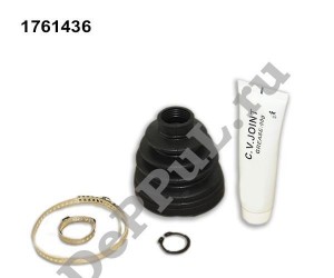 ПЫЛЬНИК ШРУС ВНУТРЕННИЙ FORD RANGER TKE (11-…) 90.5X110X28 DE1761436F DE1761436F DEPPUL