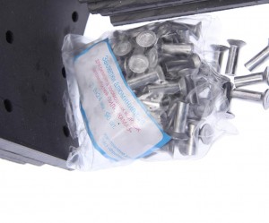 Накладка тормозной колодки КАМАЗ-ЕВРО сверленая расточенная комплект 8шт. с закл 35033008 MEGA POWER