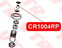 Полиуретановая втулка амортизатора задней подвески (d 13) CR1004RP CR1004RP VTR