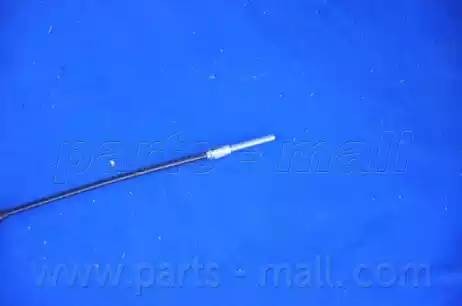Трос ручного тормоза HYUNDAI H-1/GRAND STAREX 07- пер.центр.часть PTA-250 PTA250 PMC PARTS MALL