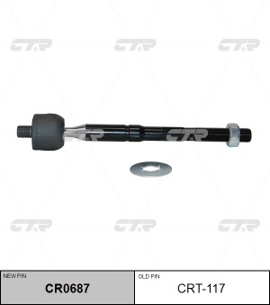 Тяга рулевая TOYOTA Estima (99-06) левая/правая CTR CR0687 CTR