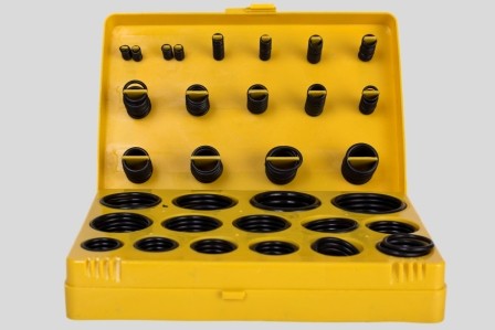 Набор уплотнительных колец 404 шт. желтый АВТОМАГНАТ DA00997 AVTOMAGNAT