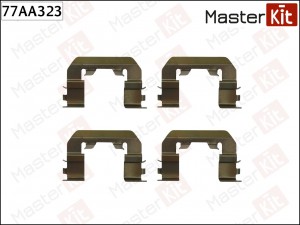 Комплект установочный тормозных колодок HYUNDAI SANTA FE 11-03-02-06, KIA SORENT 77AA323 MASTER KIT