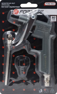 Пистолет продувочный с насадкой  80мм, 6,3 bar /FORSAGE/ FDG103 FORSAGE TOOLS