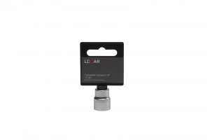 Головка торцевая 14 мм квадрат 1/4" хром-ванадий LECAR000071214 LECAR