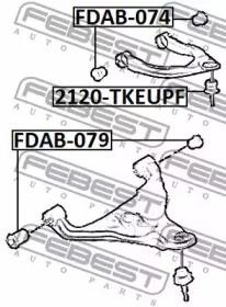 Опора шаровая верхняя FORD RANGER TKE 2012- 2120-TKEUPF 2120-TKEUPF FEBEST