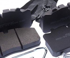 Колодки тормозные ГАЗон Next передние/задние (4шт.) MEGAPOWER 350-33-021 MEGA POWER