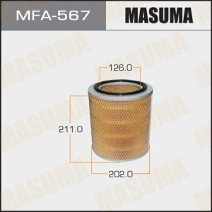 фильтр воздушный!\ Ford Fiesta/Fusion 1.3/1.4/1.6 01>, Mazda 2 all 03> MFA-567 MASUMA
