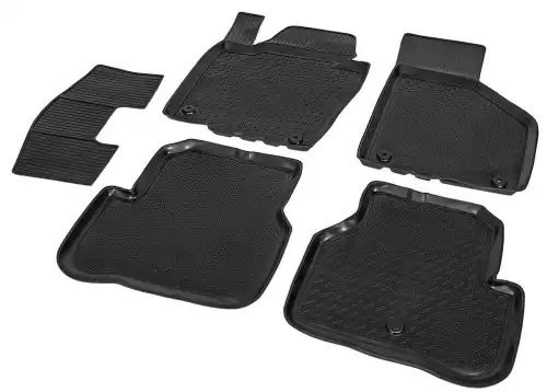 коврики салона!полиуретан 5 шт.\Volkswagen Passat B7 седан, универсал 10-15 15803001 RIVAL