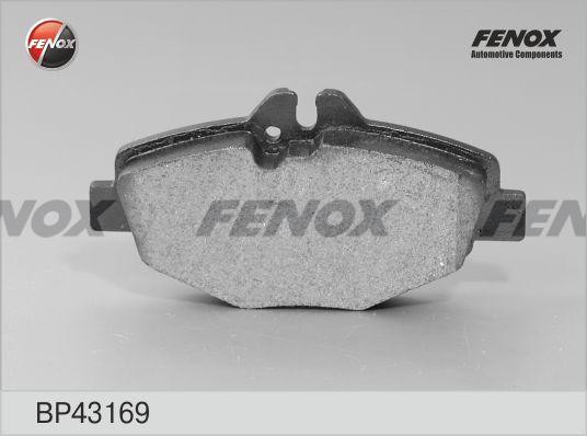 BP43169 колодки дисковые передние!\ MB W211 2.0-2.4/2.0CDi/2.7CDi 02> BP43169 FENOX