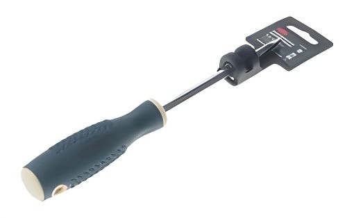 Отвертка шлицевая SL 6.5х125мм магнитная (сталь S2) с держателем Profi ROCKFORCE RF70165125 ROCK FORCE