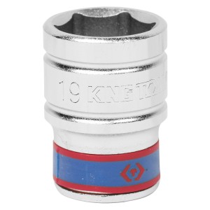 головка торцевая! стандартная шестигранная 1/2', 19 мм\ 433519M KING TONY