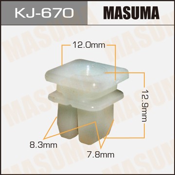 Пистон обивки универсальный MASUMA KJ670 MASUMA