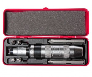 Отвертка ударная с набором бит 6 предметов JTC JTC-3207 JTC TOOLS