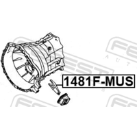 ВИЛКА СЦЕПЛЕНИЯ 1481F-MUS 1481F-MUS FEBEST