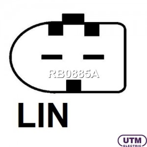 Реле регулятор MERCEDES C (W203,W204) напряжения генератора UTM RB0885A UTM