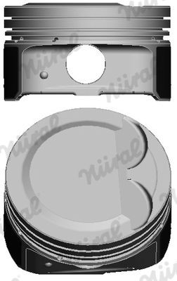ПОРШЕНЬ HYUNDAI SOLARIS, KIA RIO 1.4 G4FA 77.00mm STD 8742480000 NURAL
