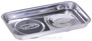 Миска магнитная 142х241 мм "АвтоDело" (для крепежа, прямоугольная) 40326 AVTO DELO